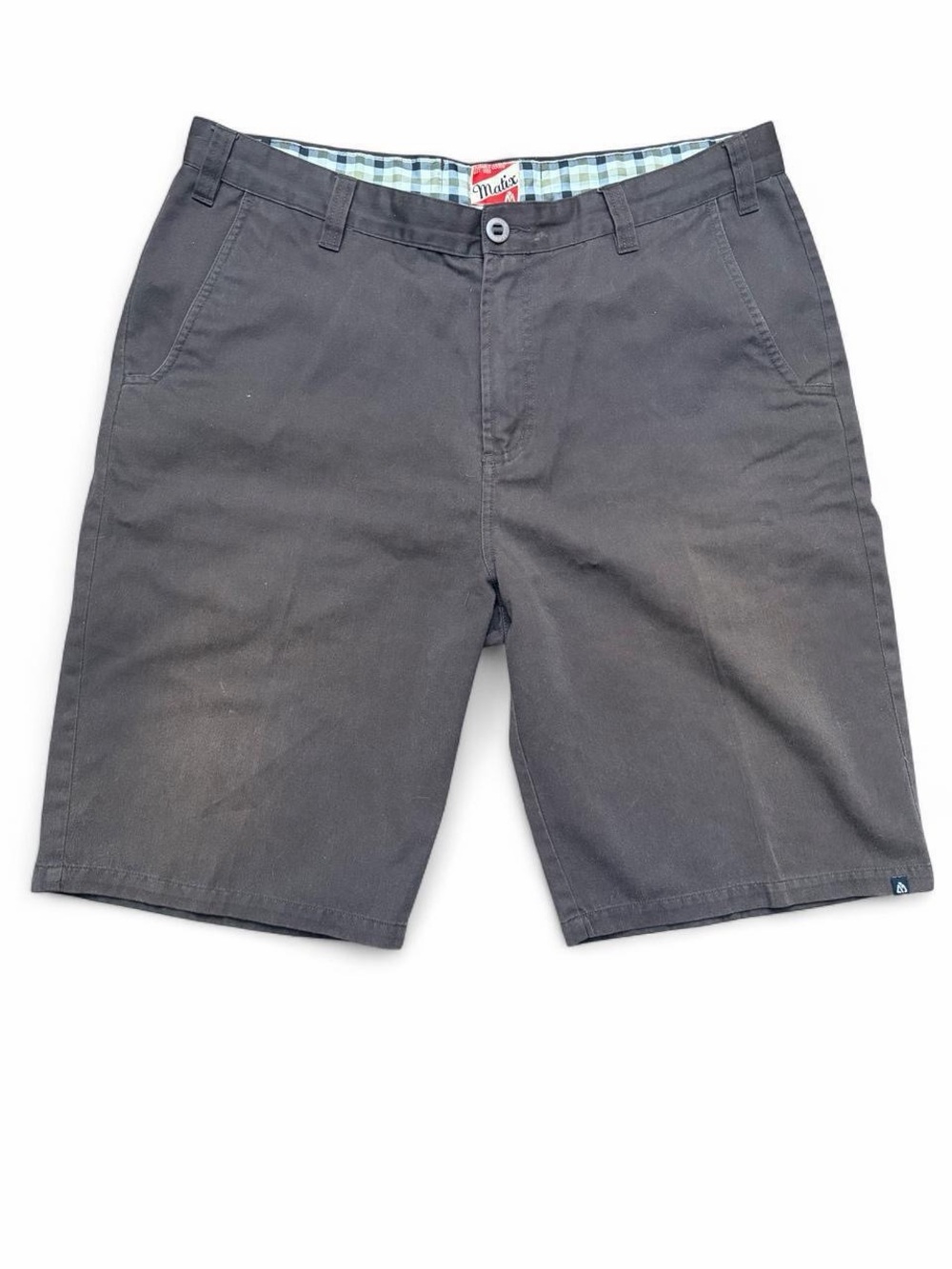 Matix Brown Chino Walk Shorts Sz 36 Y2K Skate Surf Daewon Song Flat Front